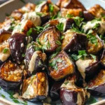 Aubergines rôties méditerranéennes