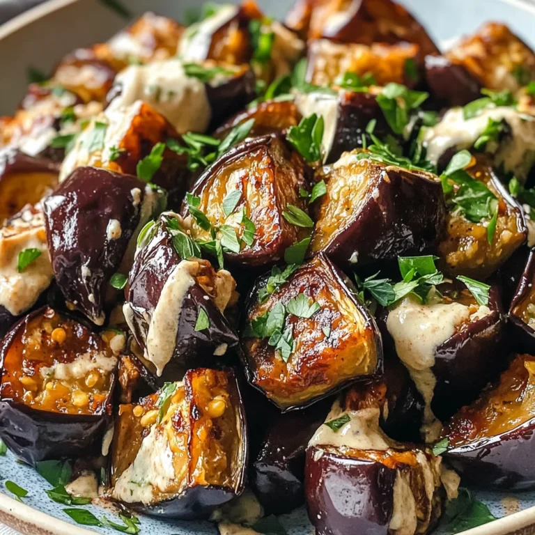 Aubergines rôties méditerranéennes