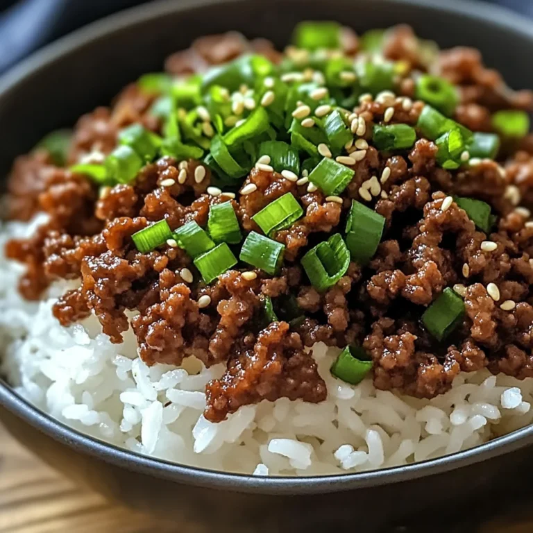 Boeuf Haché Coréen