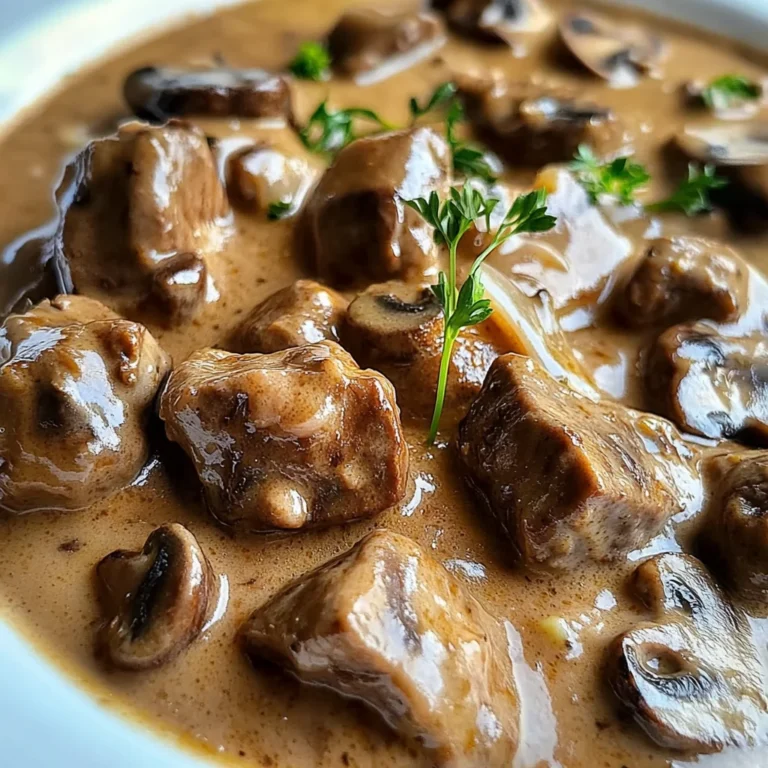 Bœuf Stroganoff au Cookeo