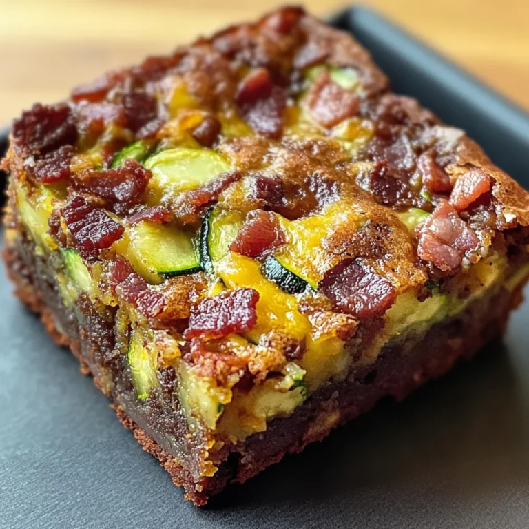 Brownie salé original et gourmand