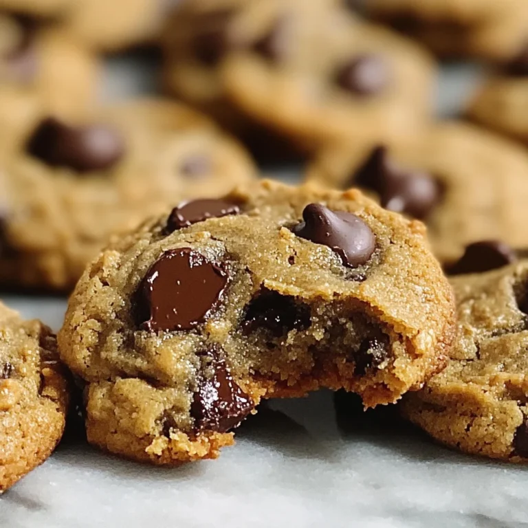 Cookies santé aux pois chiches