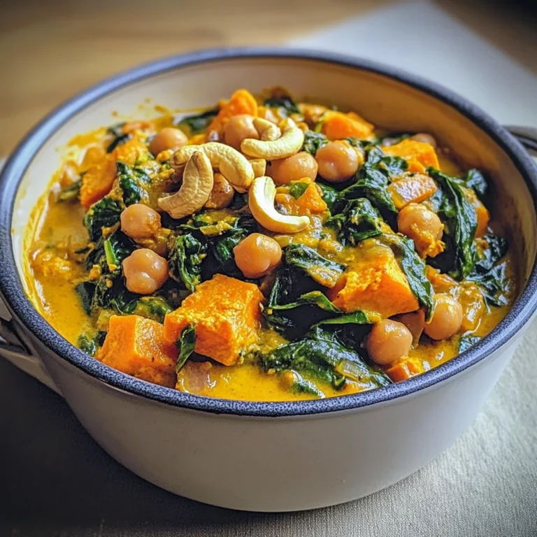 Curry végétarien coloré et nutritif