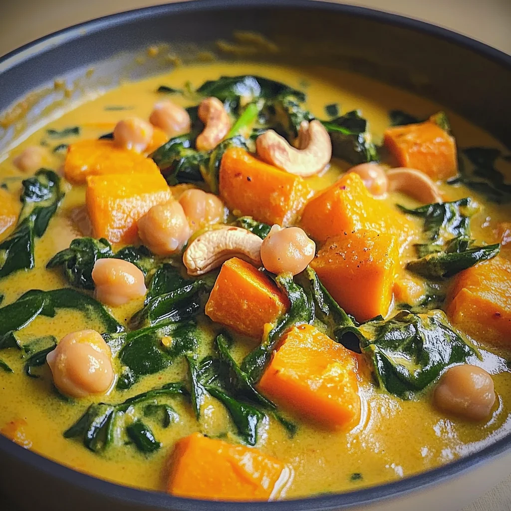 Curry végétarien coloré et nutritif