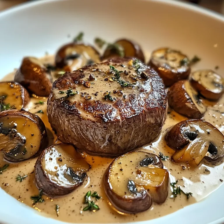 Filet Mignon Crémeux au Boursin