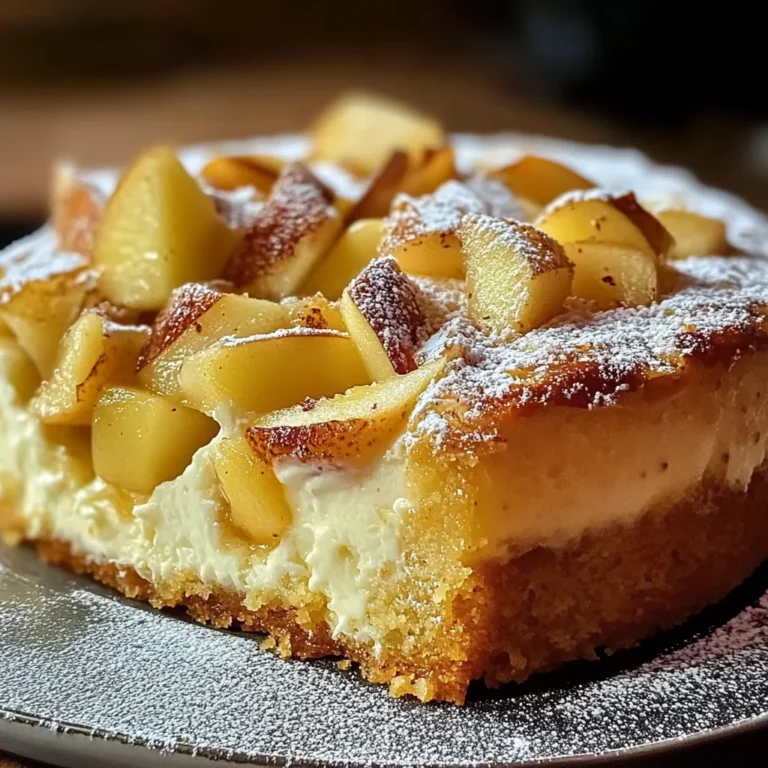 Fondant Moelleux aux Pommes et Mascarpone