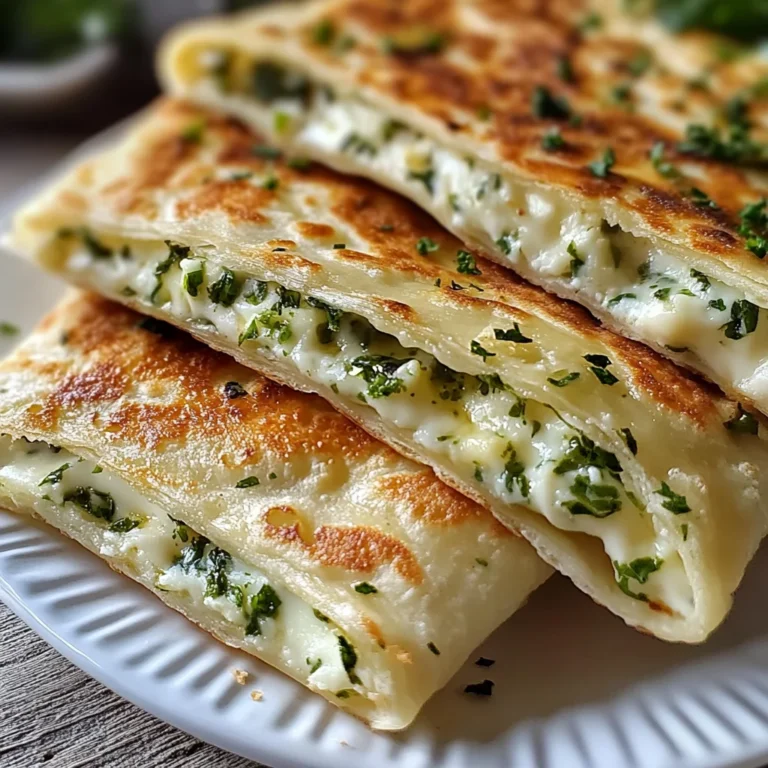 Gozleme turc fromage et herbes