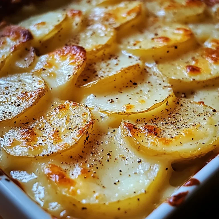 Gratin de pommes de terre crémeux