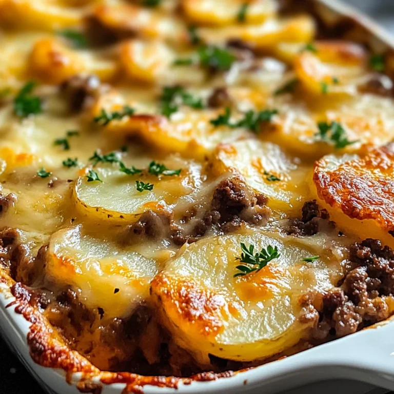 Gratin réconfortant et savoureux