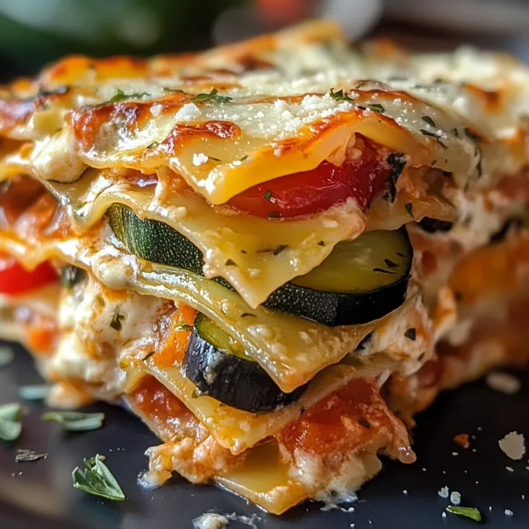 Lasagnes aux légumes d'été