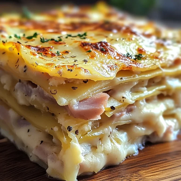 Lasagnes de Pommes de Terre Gourmandes