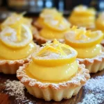 Mini tartelettes citron maison