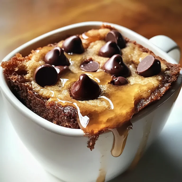 Mug cake sain et rapide en 5 minutes
