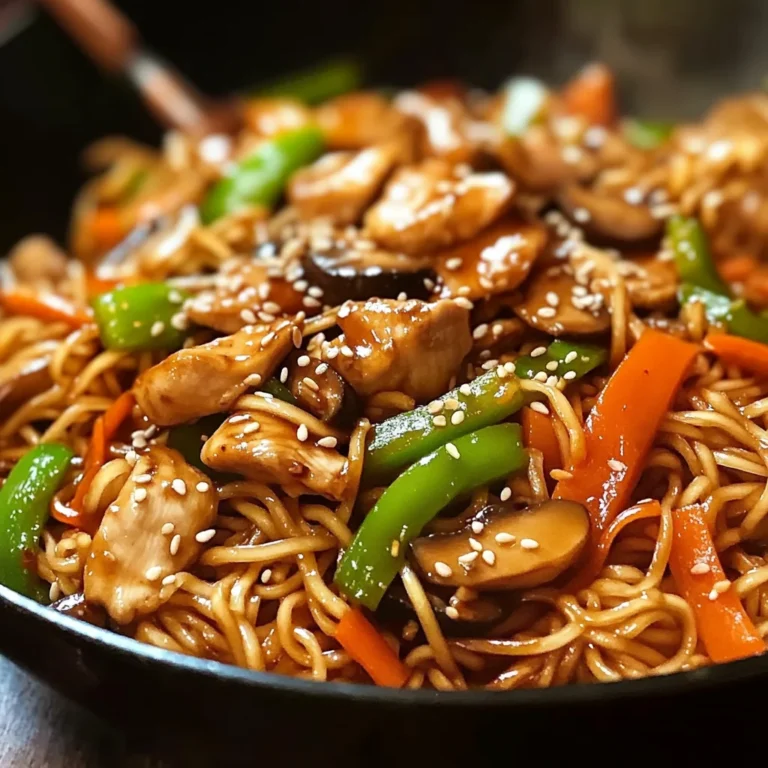 Nouilles sautées asiatiques rapides