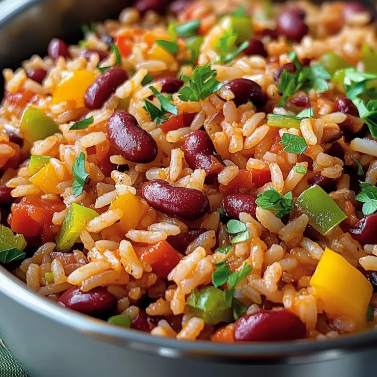 Riz Cajun aux Haricots Rouges