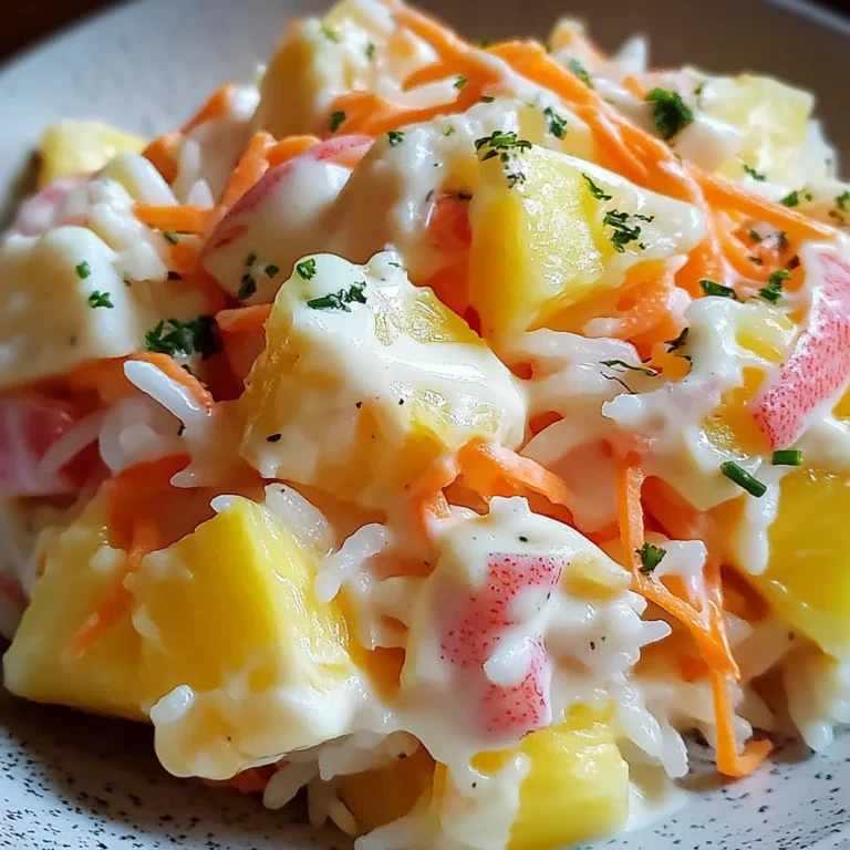 Salade Alaska fraîche et savoureuse