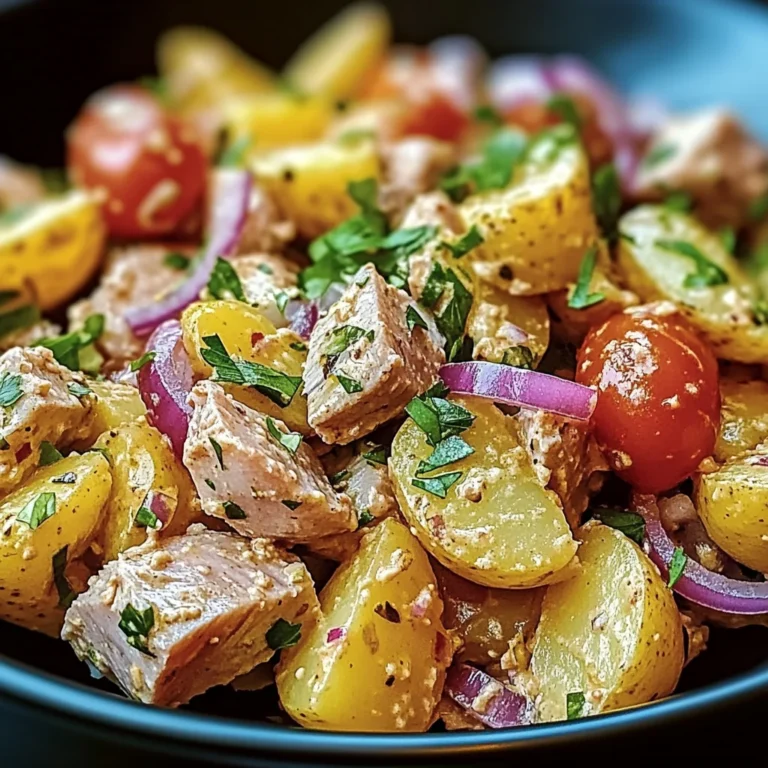 Salade de Pommes de Terre au Thon