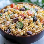 Salade de pâtes méditerranéenne