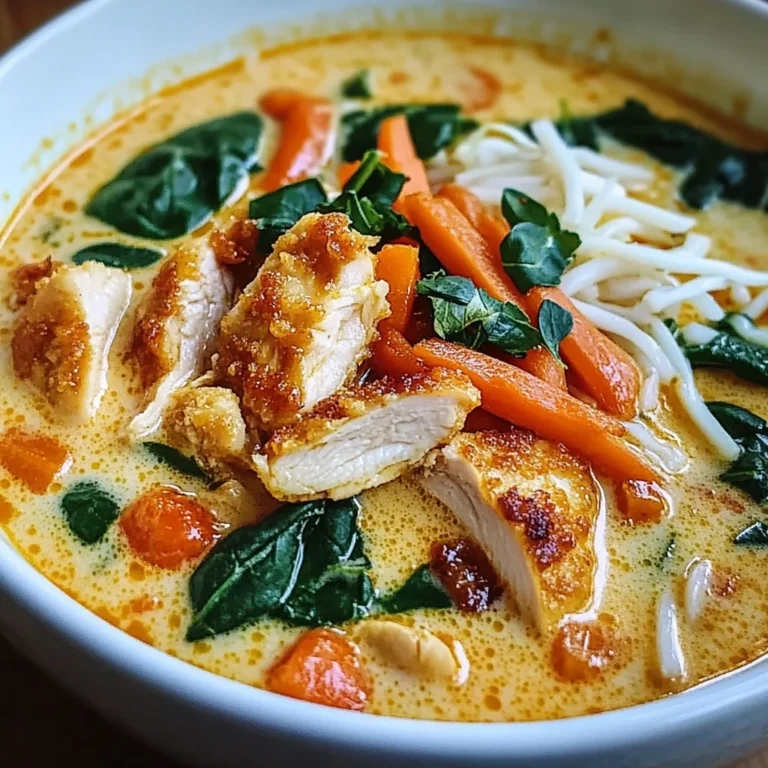 Soupe Thaï Délicieuse et Épicée