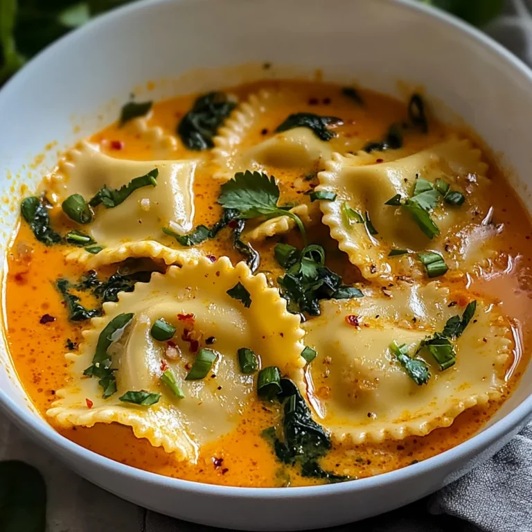 Soupe thaï réconfortante aux raviolis