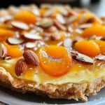 Tarte moelleuse abricots amandes