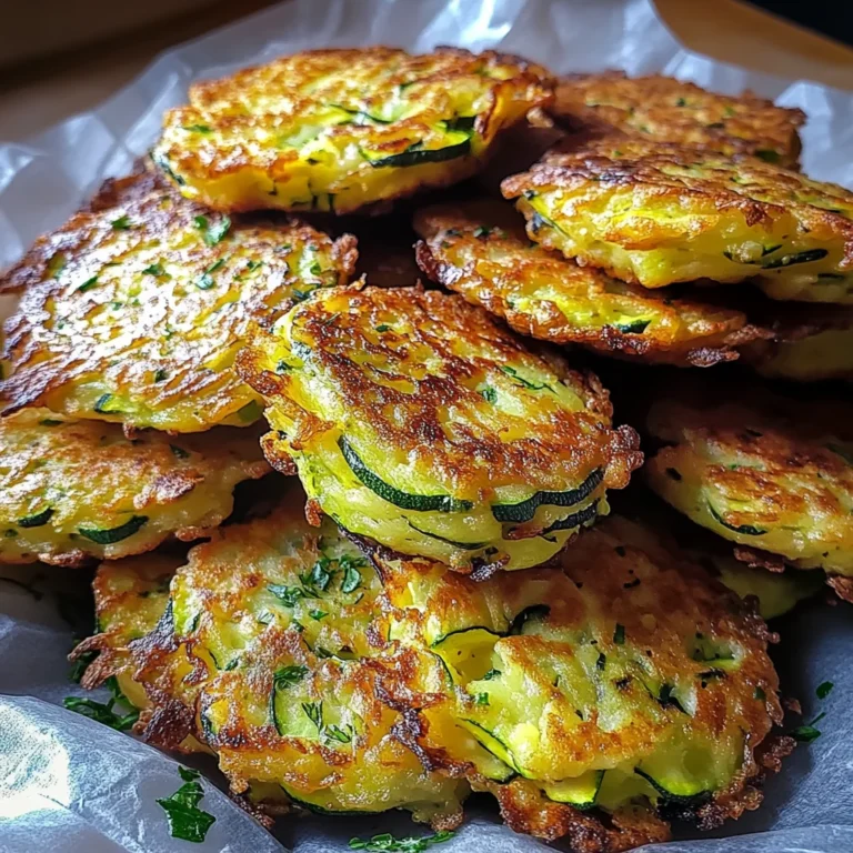 Beignets de Courgettes Moelleux Sans Friture