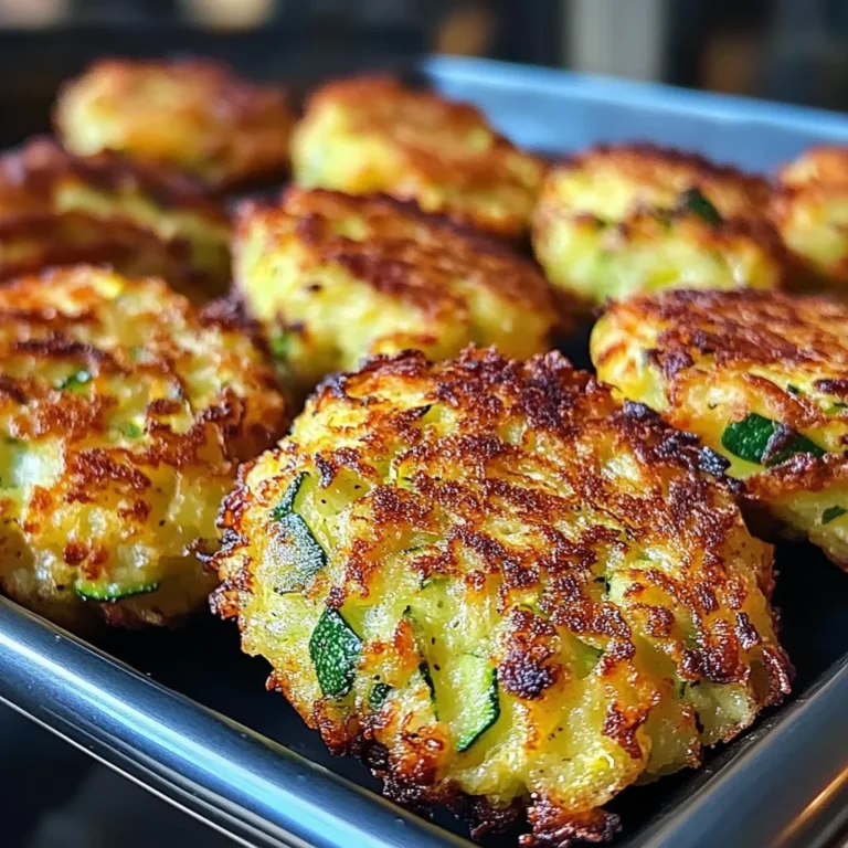 Boulettes de Courgettes au Four