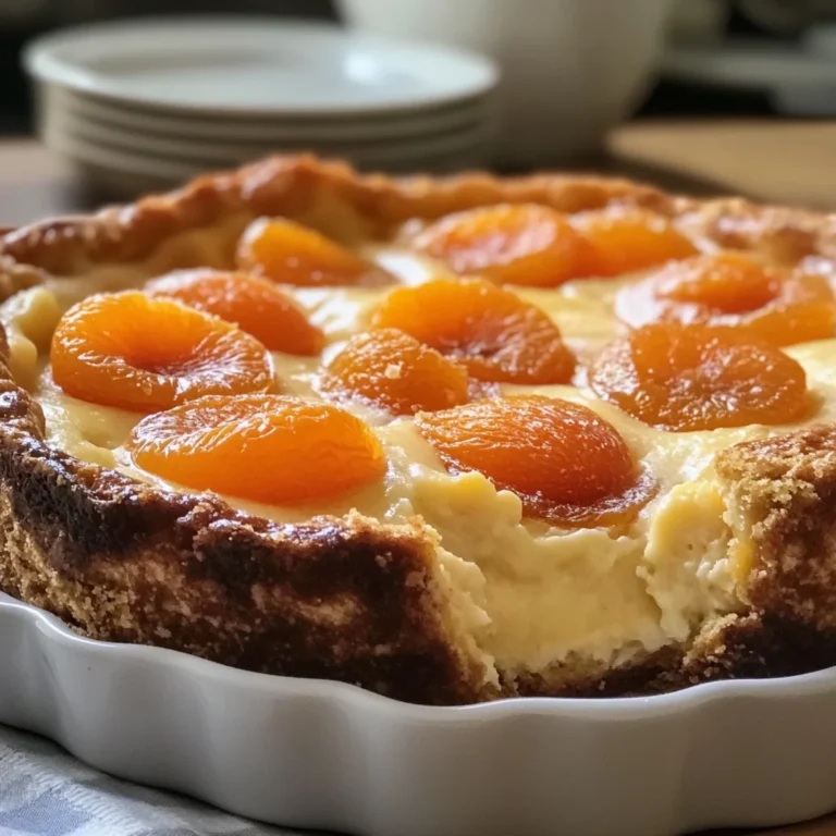 Clafoutis aux abricots