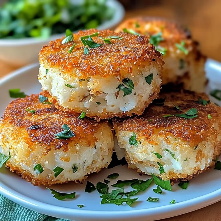 Croquettes de Thon aux Herbes Fraîches