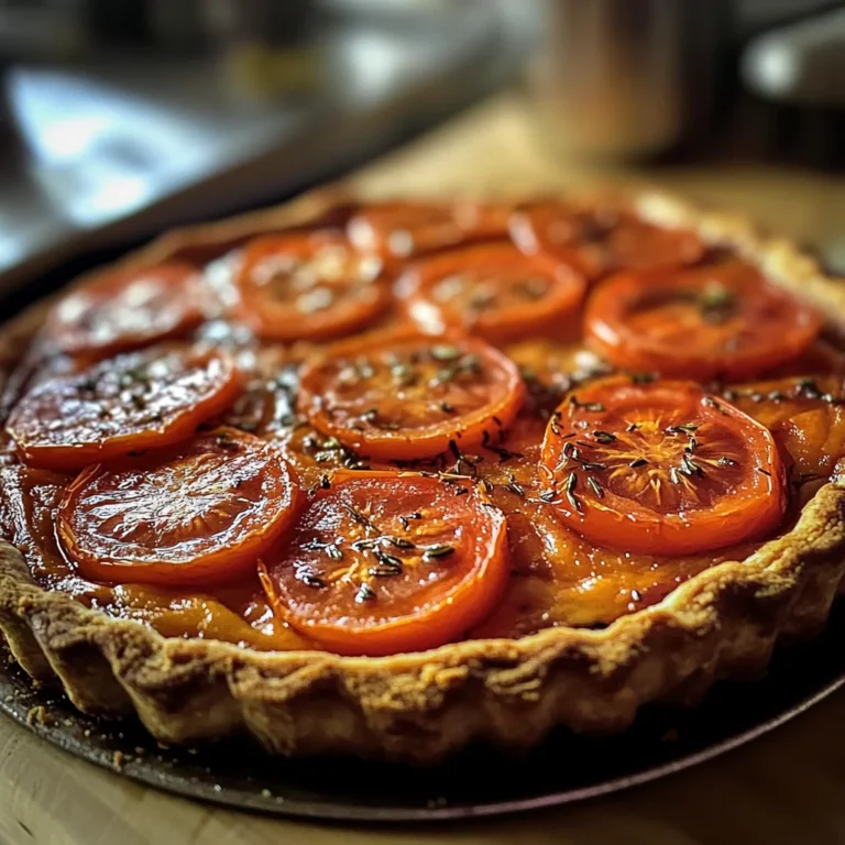 Tarte Thon Tomate et Moutarde : Une Recette Savoureuse et Facile à Réaliser